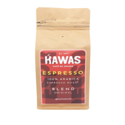 Cafe mezcla espresso molido 250 gramos Marca Kawas