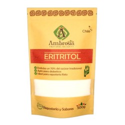 Eritritol 500 gramos Marca Ambrosia